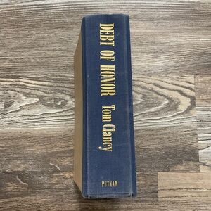 Tom Clancy Debt of Honor Hardcover Book Putnam Publishing